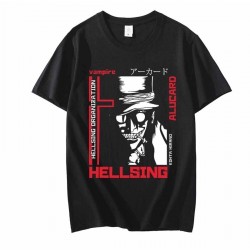 Kırmızı Etiket Gala Anime Hellsing Alucard T-shirt 11677