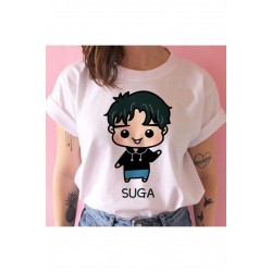 Kırmızı Etiket Gala Bangtan Boys T Shirt Kadın Kore Tarzı Kpop Tshirt Mod27 17602