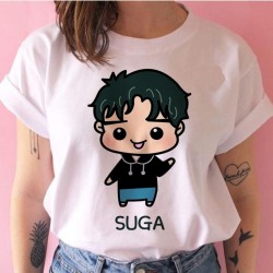 Kırmızı Etiket Gala Bangtan Boys T Shirt Kadın Kore Tarzı Kpop Tshirt Mod27 17602