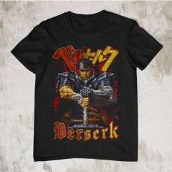 Kırmızı Etiket Gala Berserk Guts 90s Vintage Unisex T-shirt 14505