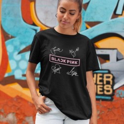 Kırmızı Etiket Gala Blackpink Signature Oversize Tshirt 10314