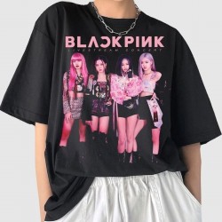 Kırmızı Etiket Gala Blackpınk Kpop Tshirt Hip Hop 10276