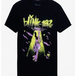 Kırmızı Etiket Gala Blink-182 Aliens Exist T-shirt 51 06236