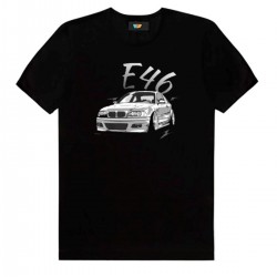 Kırmızı Etiket Gala Bmw E46 Tuning Siyah Unisex Tshirt 238 06145