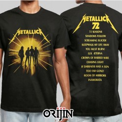 Mavi Etiket Metallica 72 Seasons Album Unisex SiyahADR-TM-1007