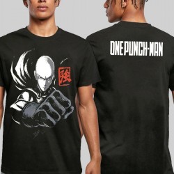 Mavi Etiket One Punch Man Saitama Unisex SiyahADR-TM-1005