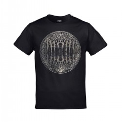 Mavi Etiket Radiohead Baskılı Unisex SiyahADR-TM-385