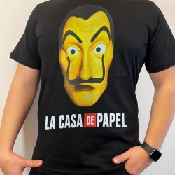 Mavi Etiket T-shirt La Casa De Papel Maske 000002-TSY