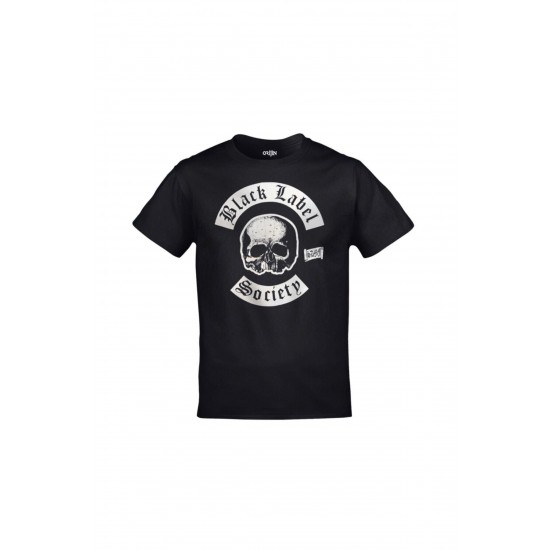 Mavi Etiket Unisex Siyah Black Label Society Unisex BaskılıADR-TM-141