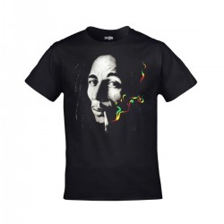 Mavi Etiket Unisex Siyah Bob Marleyirt ADR-TM-145