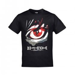 Mavi Etiket Unisex Siyah Death Note Büyük Göz BaskılıADR-TM-615