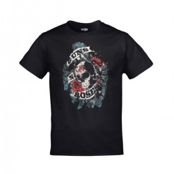 Mavi Etiket Unisex Siyah Guns N Roses Skull BaskılıADR-TM-181