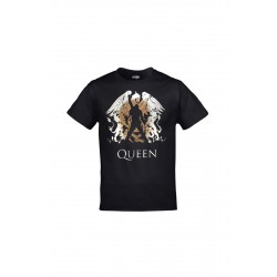 Mavi Etiket Unisex Siyah Queen Logo Freddie Mercury BaskılıADR-TM-645