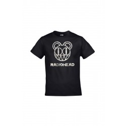 Mavi Etiket Unisex Siyah Radiohead Logo BaskılıADR-TM-254