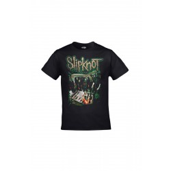 Mavi Etiket Unisex Siyah Slipknot BaskılıADR-TM-271